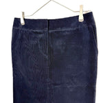 Load image into Gallery viewer, 【中古】オールドイングランド OLD ENGLAND セミタイトスカート コーデュロイ ひざ丈 ネイビー 紺 i0703n0034
