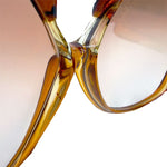 将图片加载到图库查看器，【中古】イヴサンローラン Yves Saint Laurent サングラス ビッグフレーム ブラウン系 j0712oq01223
