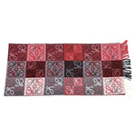 画像をギャラリービューアに読み込む, 【中古】ロエベ LOEWE マフラー アナグラム柄 箱付き i0606aq004230
