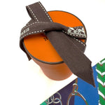 Load image into Gallery viewer, 【中古】エルメス HERMES ツイリー スカーフ スリム 馬勒とチャーム 箱付き マルチカラー i0627aq02992
