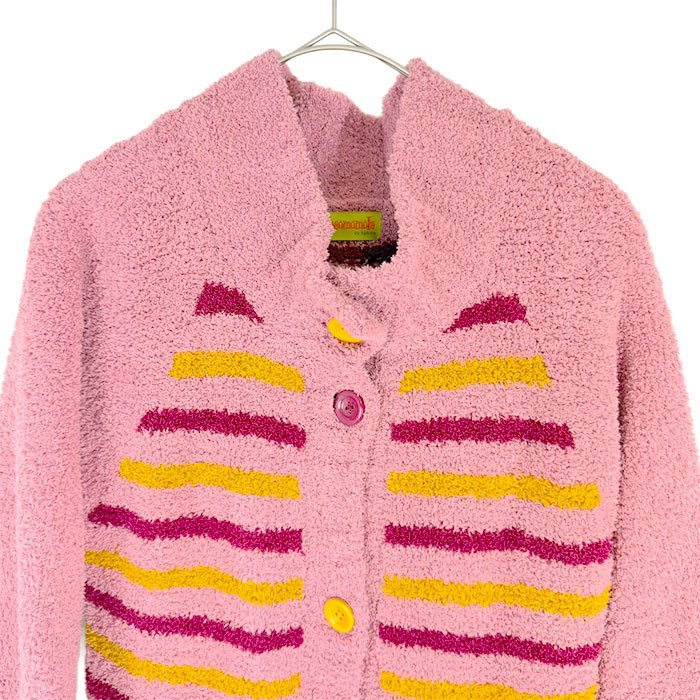 【中古】Jocomomola ホコモモラ モコモコ ロングカーディガン ニット 羽織り i0911wq011