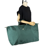 将图片加载到图库查看器，【中古】ロンシャン Longchamp ボストンバッグ 大容量 ナイロン 旅行 通勤 トラベル i0922lq01416
