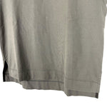 将图片加载到图库查看器，【中古】ドゥロワー Drawer  ノースリーブ カットソー レディース トップス グレー カーキ スリット クルーネック シンプル カジュアル
