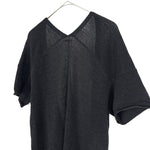 将图片加载到图库查看器，【中古】イエナ IENA カーディガン 半袖 羽織り ボタンレス ボレロ ブラック 黒 i0807n0153
