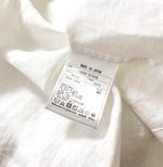Load image into Gallery viewer, 【中古】Scye サイ ブラウス 白 サイズ40 コットン100％ ギャザー 半袖 プルオーバー レディース j0312wq04160
