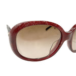 Load image into Gallery viewer, 【中古】シャネル CHANEL サングラス ココマーク レッド系 グラデーションレンズ イタリア製 i1029pq00690
