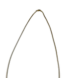 画像をギャラリービューアに読み込む, 【中古】エルメス HERMES ネックレス セリエ シルバー ゴールド チェーン 約60cm j0213oq00284
