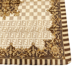 Load image into Gallery viewer, 【中古】フェンディ FENDI ハンカチ スカーフ ベージュ FF柄 総柄 j0629pq00629
