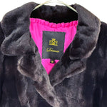 画像をギャラリービューアに読み込む, 【中古】Drawer ドゥロワー ファージャケット ブラック ショート丈 毛皮 i1117s002156
