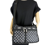 将图片加载到图库查看器，【中古】LeSportsac レスポートサック ショルダーバッグ 斜めがけ ドット柄 i0731wq0305
