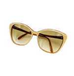将图片加载到图库查看器，【中古】FENDI フェンディ サングラス ベージュ FF柄 レディース j0618lq02149

