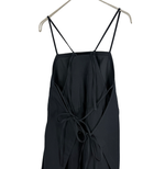 画像をギャラリービューアに読み込む, 【中古】ドゥロワー Drawer キャミソールワンピース ロング マキシ丈 ブラック i1117a00252
