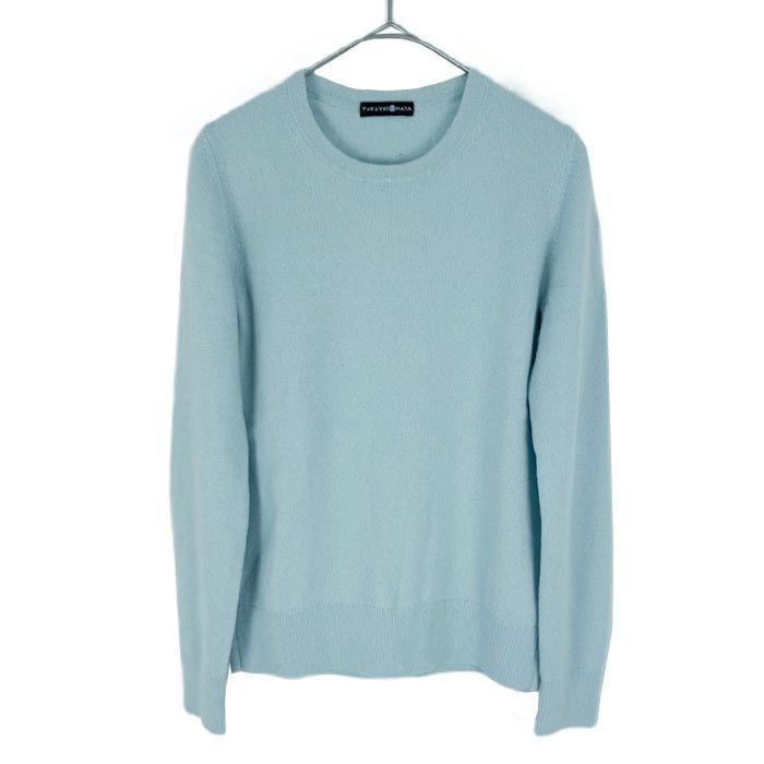 【中古】タカシマヤ TAKASHIMAYA カシミヤ100% クルーネック ニット i0526y0045