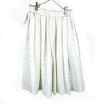 Load image into Gallery viewer, 【中古】ドゥロワー Drawer キュロット ワイド スクエアカットワークレース スカート風 オフホワイト 白系 i0421hy00135
