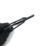 将图片加载到图库查看器，【中古】ニューエラ NEW ERA キャップクリップ カラビナ ロゴ シンプル ブラック 黒 i0731wq0361
