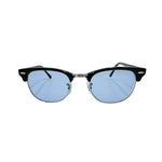 将图片加载到图库查看器，【中古】レイバン Ray-Banサングラス ブルーレンズ 黒フレーム i0922lq00627
