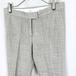 画像をギャラリービューアに読み込む, 【中古】ジョセフ JOSEPH テーパードパンツ ツイード タグ付き 麻 リネン ライトグレー i0213n01510
