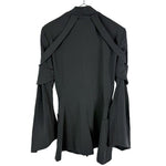 画像をギャラリービューアに読み込む, 【中古】アガノヴィッチ AGANOVICH デザインジャケット ブラック Sサイズ i1124tq01923
