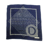 Load image into Gallery viewer, 【中古】クリスチャンディオール Christian Dior スカーフ マルチ柄 ドット ネイビー アイボリー i0424lq02316
