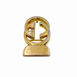 Load image into Gallery viewer, 【中古】グッチ GUCCI ベルトバックル インターロッキングG ダブルG ゴールドカラー 金具 j0712oq01917
