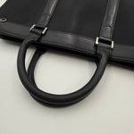 将图片加载到图库查看器，【中古】コーチ COACH  トートバッグ ブラック レザー シンプル 肩掛け i1207oq019100
