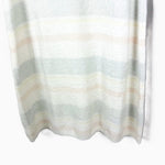 Load image into Gallery viewer, 【中古】ジェラートピケ gelato pique 半袖ワンピース マルチボーダー パステル もこもこ 白系 i0413oq01813
