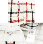 画像をギャラリービューアに読み込む, 【中古】BLAMINK ブラミンク チェック柄 ハーフパンツ レディース 36 ウール100% i1104h00215
