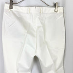 Load image into Gallery viewer, 【中古】インコテックス INCOTEX テーパードパンツ 無地 シンプル 裾スリット ホワイト 白 i0213n01912
