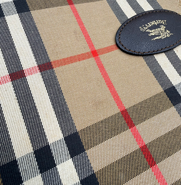 【中古】バーバリー BURBERRY ハンドバッグ ノバチェック チェック柄 トートバッグ i0922lq00582