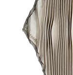 画像をギャラリービューアに読み込む, 【中古】HERMÈS エルメス プリーツ スカーフ ベージュ シルク 絹 ロングスカーフ i0926aq01493
