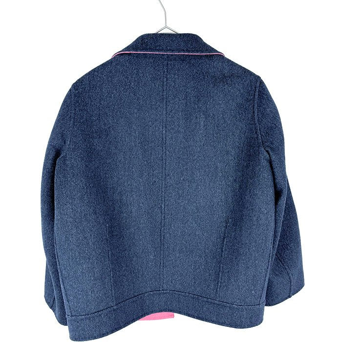 【中古】Drawer ドゥロワー ダブルフェイス ウールジャケット リバーシブル i1031h00860