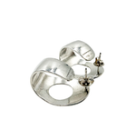 Load image into Gallery viewer, 【中古】グッチ GUCCI ピアス シルバー SV925 オープンデザイン 両耳用 アクセサリー j0618lq00944
