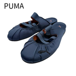 画像をギャラリービューアに読み込む, 【中古】プーマ PUMA ミュール スピードキャット 24cm ネイビー フラットシューズ j0818h00114
