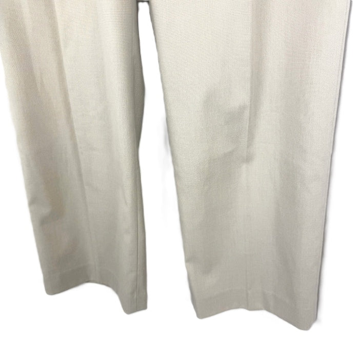 【中古】フレームワーク FRAMeWORK ストレートワイドパンツ きれいめ ウエストゴム ライトベージュ i0526y0148