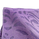 将图片加载到图库查看器，【中古】ランバン LANVIN ストール グラデーション ラメ糸 透け感 抜き柄 シルク混 ライトパープル系 紫 i0727tq0103
