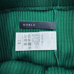 Load image into Gallery viewer, 【中古】ノーブル NOBLE リブニットタイトスカート グリーン 38 ロングスカート i1215i0294
