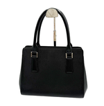 Load image into Gallery viewer, 【中古】BURBERRY バーバリー レザー ハンドバッグ ブラック レディース フォーマル j0213aq011132
