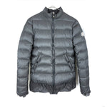 Load image into Gallery viewer, 【中古】モンクレール MONCLER ダウンジャケット sacaiコラボ商品 リバーシブル フリル チャコールグレー h1227s001315
