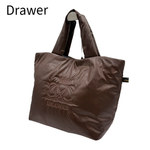 画像をギャラリービューアに読み込む, 【中古】ドゥロワー DRAWER ノベルティ バッグ ブラウン 茶 未使用 j0428u0024
