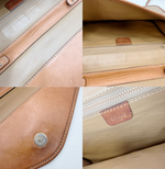 将图片加载到图库查看器，【中古】CELINE セリーヌ マカダム柄 ショルダーバッグ ベージュ ヴィンテージ 斜めがけ i0922lq00144
