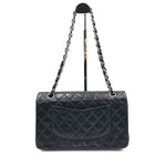 将图片加载到图库查看器，【中古】シャネル CHANEL マトラッセ バッグ ラムスキン キルティング チェーン CCロゴ ブラック シルバー i0305bq0036643
