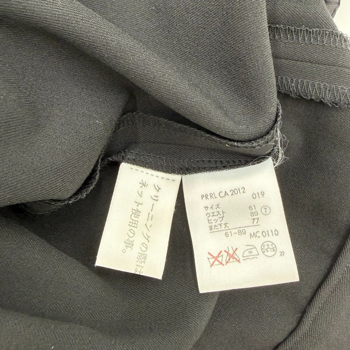 【中古】Ralph Lauren ラルフローレン スラックス パンツ 7号 ブラック レディース フォーマル 通勤 きれいめ ストレート i0430n0058