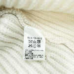 将图片加载到图库查看器，【中古】ドゥロワー Drawer ニット セーター リブ編み 五分袖 クルーネック カシミヤ混 i0421h00315
