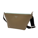 将图片加载到图库查看器，【中古】A.D.M.J エーディーエムジェイ ショルダーバッグ ベージュ系 レザー 斜めがけ i1029pq013120
