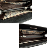 Load image into Gallery viewer, 【中古】BURBERRY バーバリー レザー ハンドバッグ ブラック レディース フォーマル j0213aq011132

