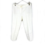 Load image into Gallery viewer, 【中古】インコテックス INCOTEX テーパードパンツ 無地 シンプル 裾スリット ホワイト 白 i0213n01912
