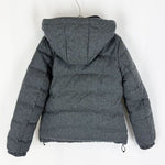 将图片加载到图库查看器，【中古】La TOTALITÉ ラ トータリテ ダウンジャケット リバーシブル グレー ウール i0410wq0094
