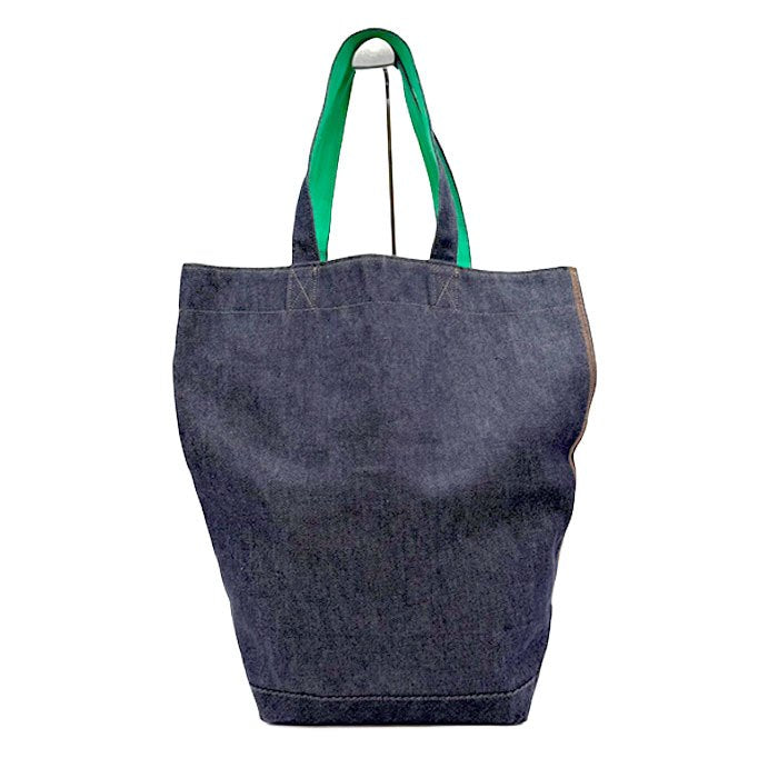 【中古】Drawer ドゥロワー ノベルティ デニム トートバッグ ネイビー 軽量 i0908h0033