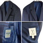 画像をギャラリービューアに読み込む, 【中古】サイ Scye テーラードジャケット ネイビー ウール100 日本製 j0209y00416
