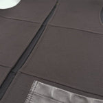 将图片加载到图库查看器，【中古】Drawer ドゥロワー ウール レザーコンビ ベスト ジレ i1031h009144
